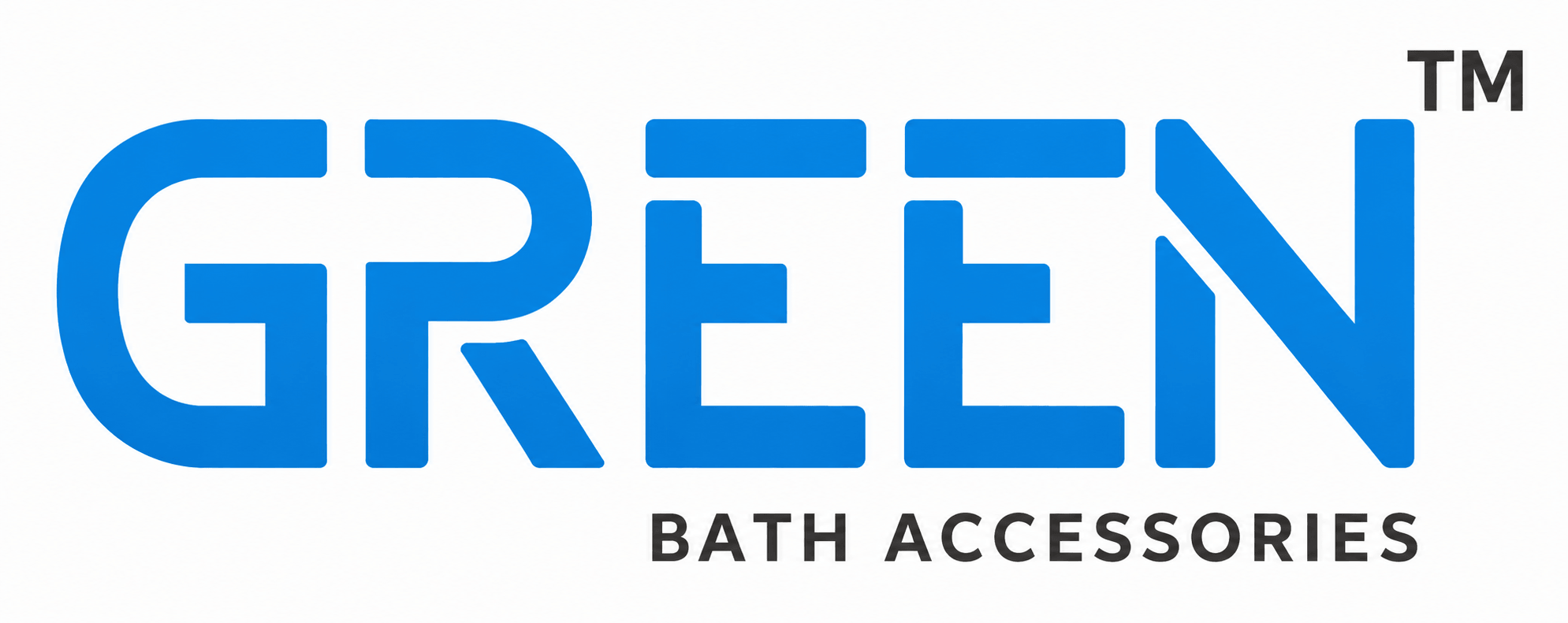 green bath accessories
